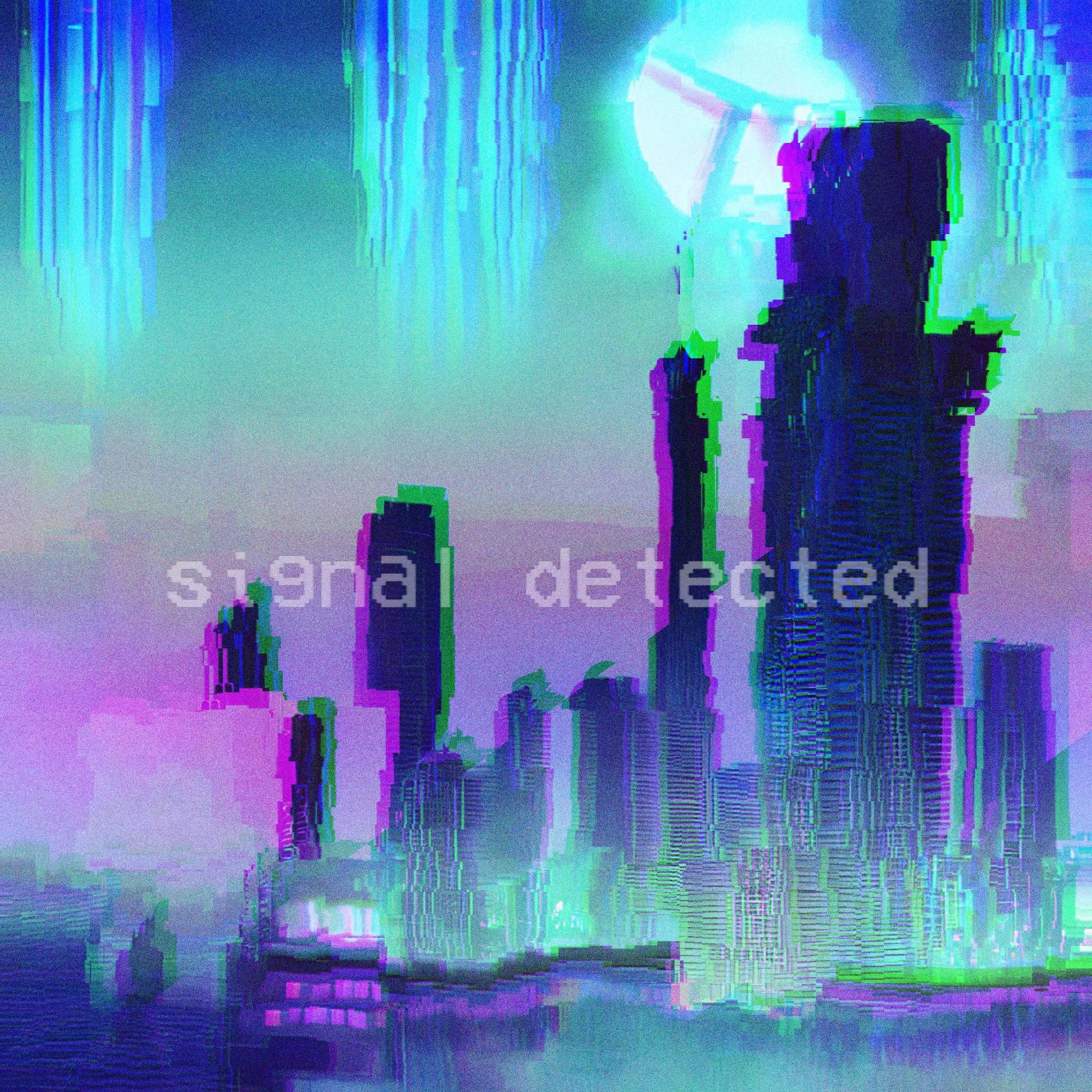 SIGNAL DETECTED OVER THE EDGE OF REALITY by Tengushee