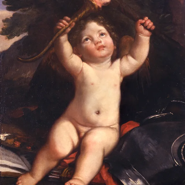 Triumph of love by Elisabetta Sirani