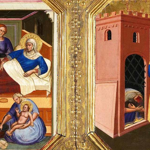 Scenes from the Life of Saint John the Baptist: Predella Panels by Niccolò di Pietro Gerini