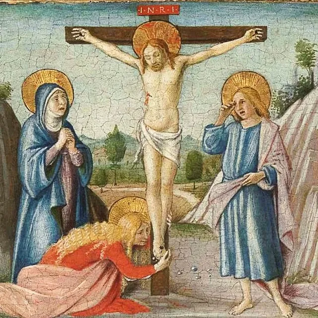 Scenes from the Passion: Predella by Pietro Orioli