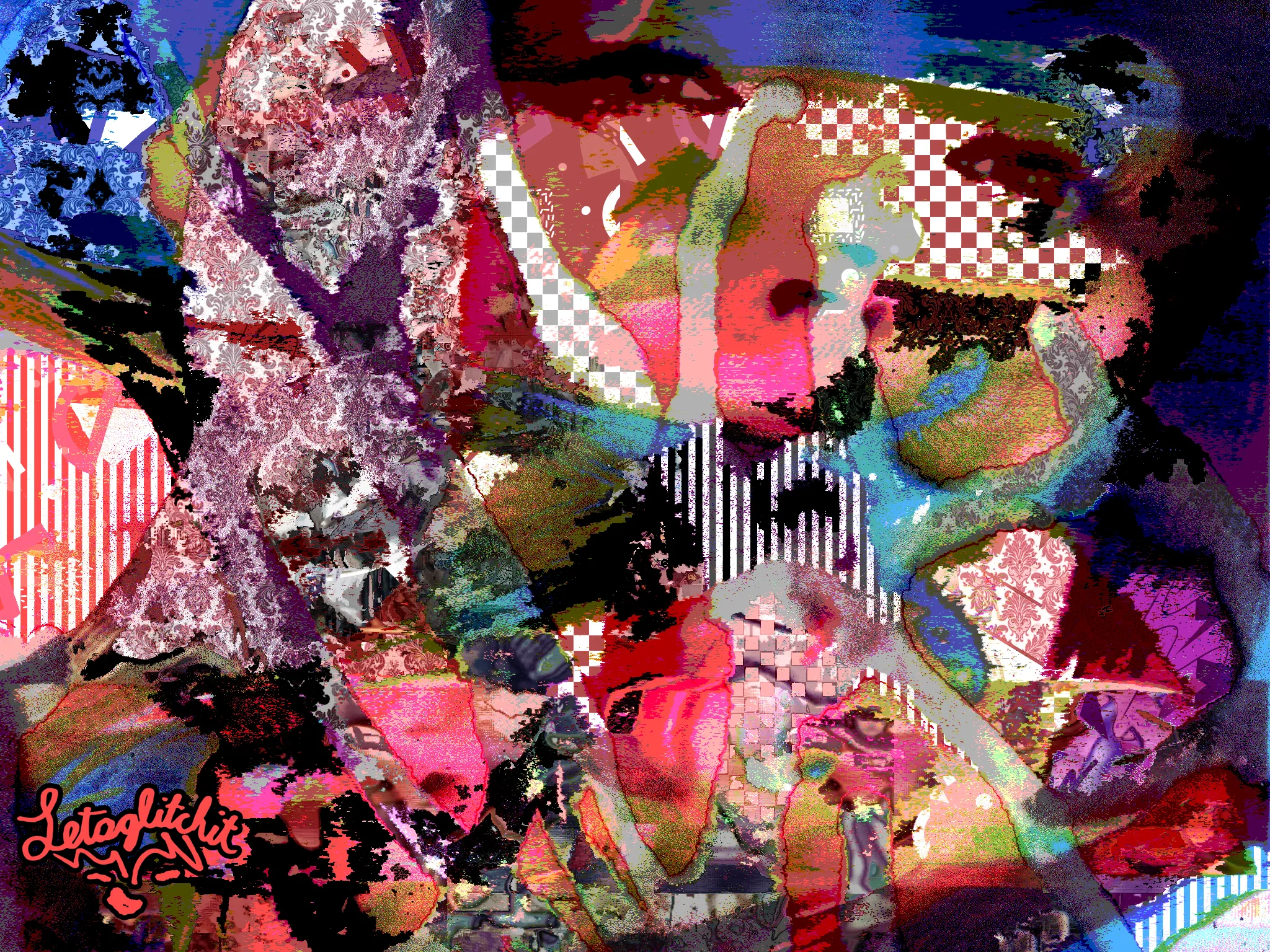 Mixed Edia by letsglitchit