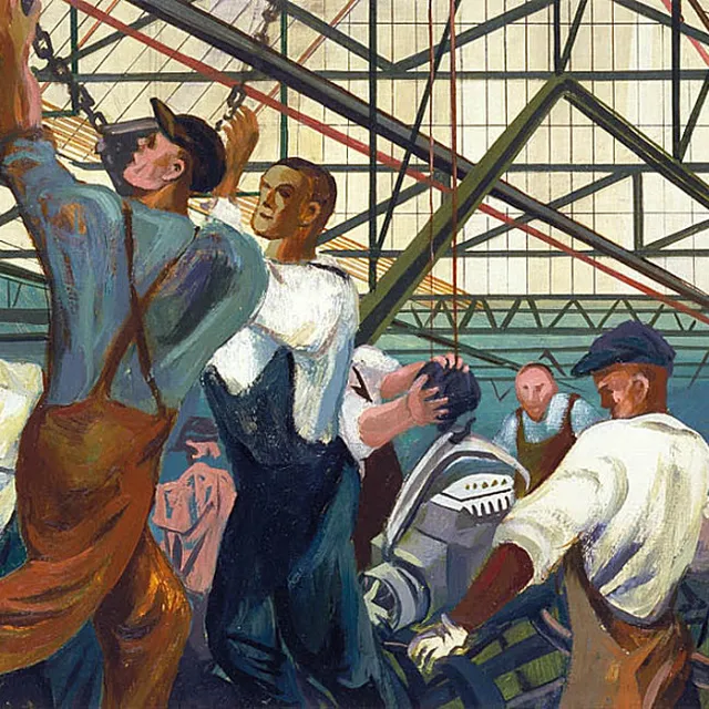 Automobile Industry by William Gropper